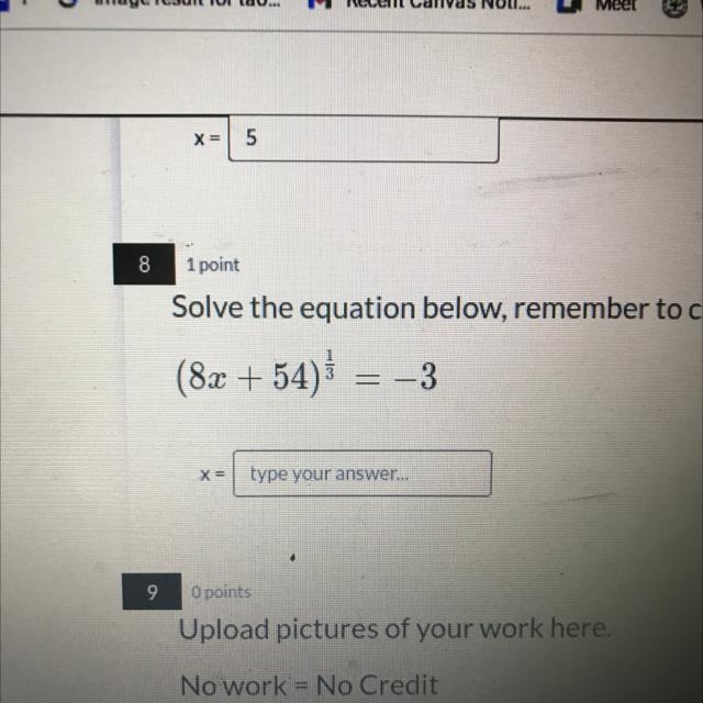 Solve the equation below, remember to check for extraneous solutions.-example-1