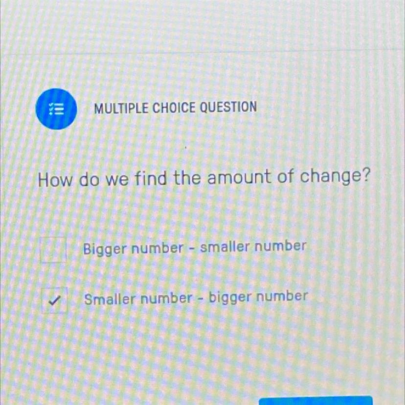 How do we find the amount of change?-example-1