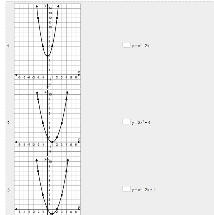 Match the graph to the equation-example-1