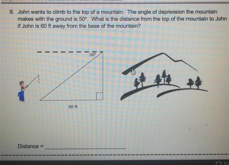 HELP what's the distance for this question? ​-example-1