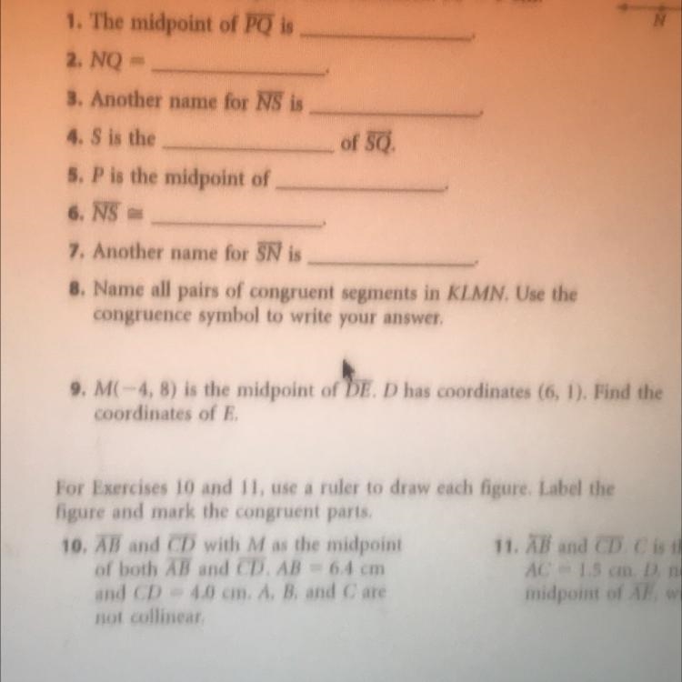 Number 9 please ! Germotry help-example-1