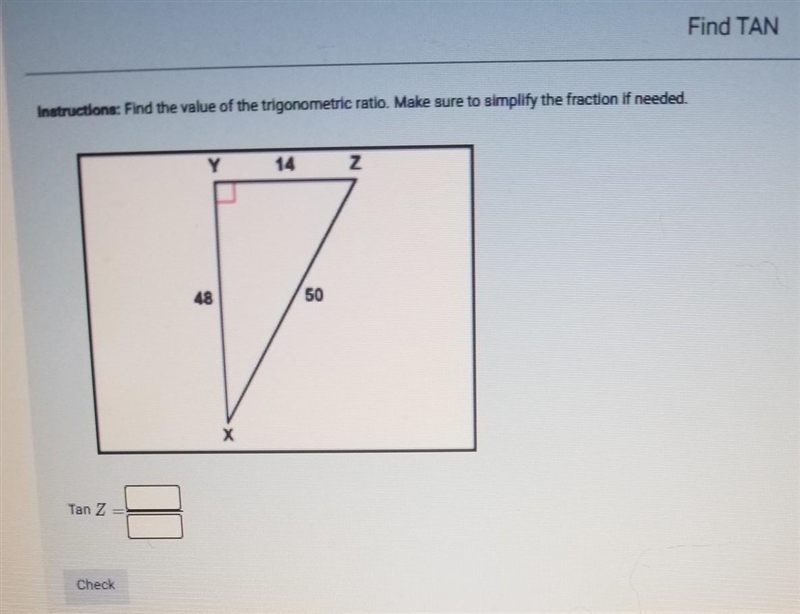 Find the value of trigonometric ratio​-example-1