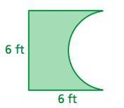 Find the area of the shape-example-1