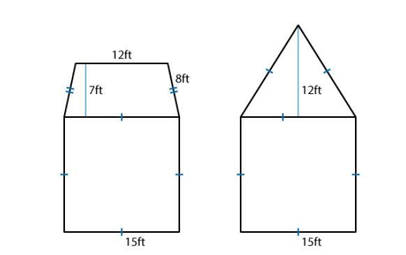 Find the area of the figure on the left. Explain how you arrived at your answer.-example-1