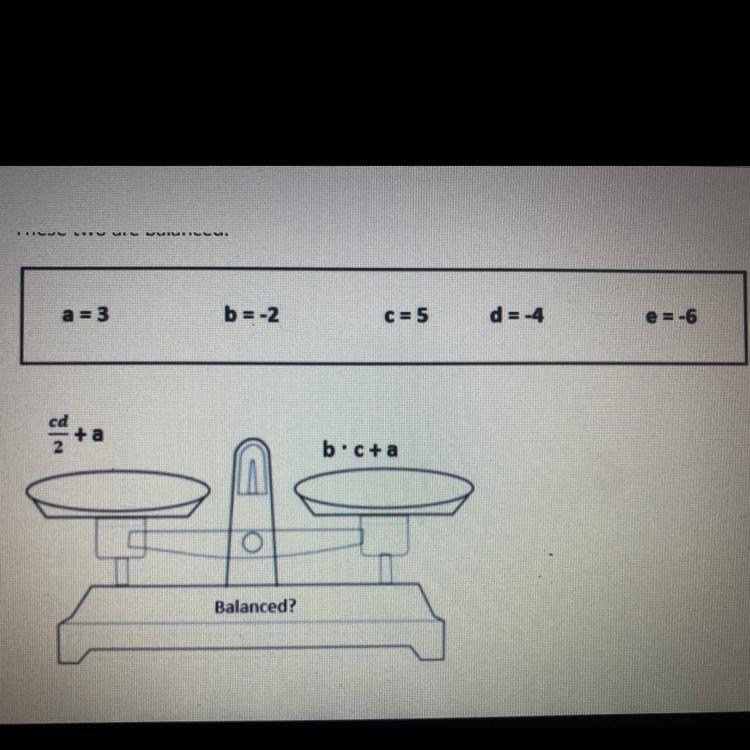 This is balanced. True or false?-example-1