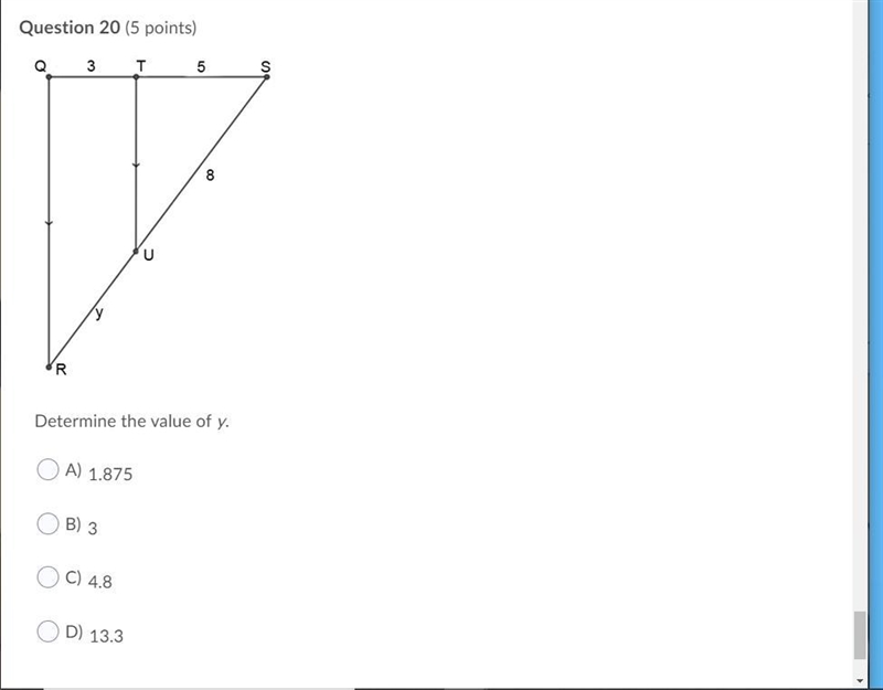 Determine the value of y.-example-1