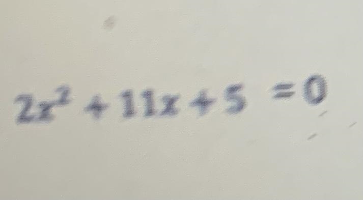 Solve using the quadratic formula-example-1