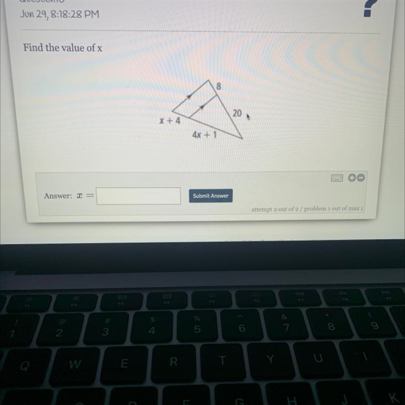 Find the value of x please help-example-1