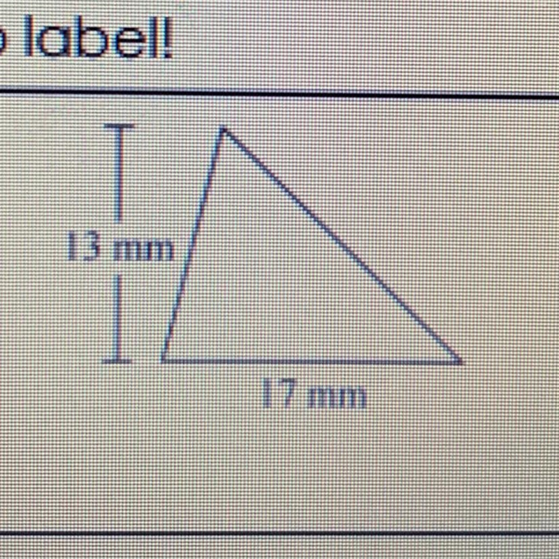 Find the area of the triangle. In the pic.-example-1