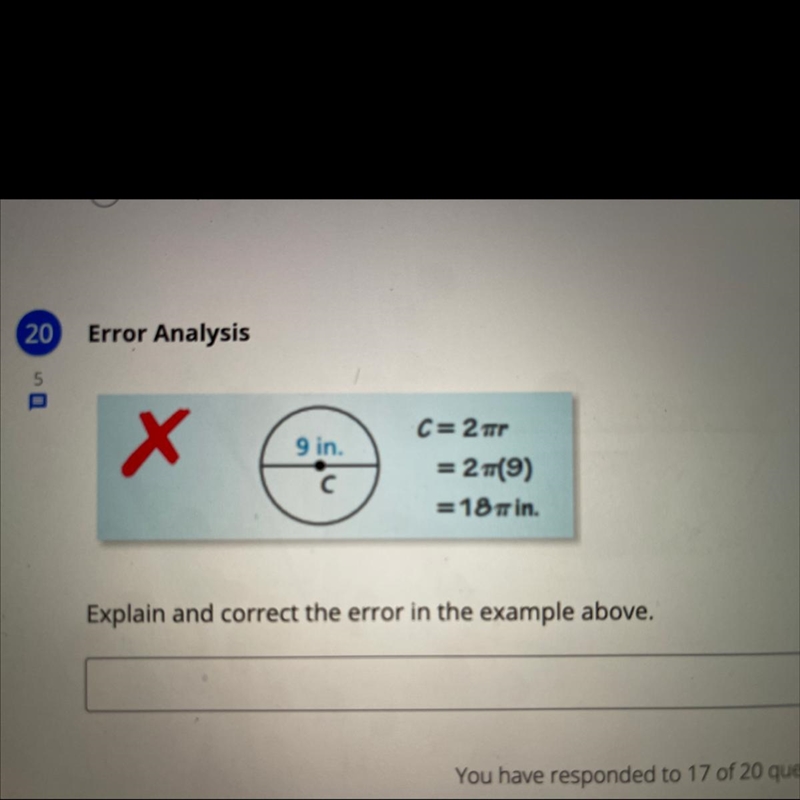 ￼Explain and correct the error in the example above-example-1