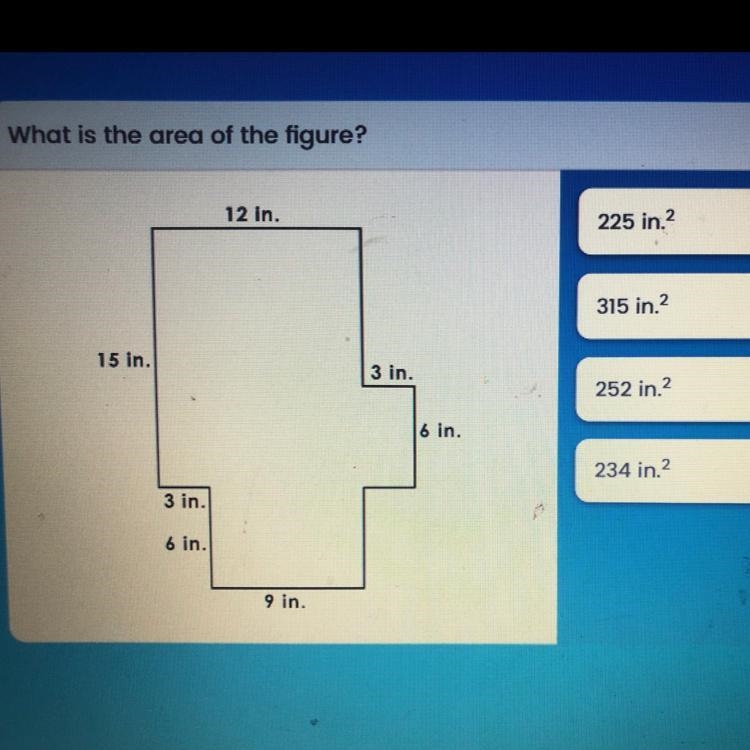 What is the area of the figure?-example-1