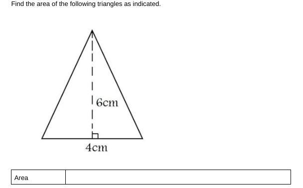 Area of rectangle and traingle Please helpp-example-1