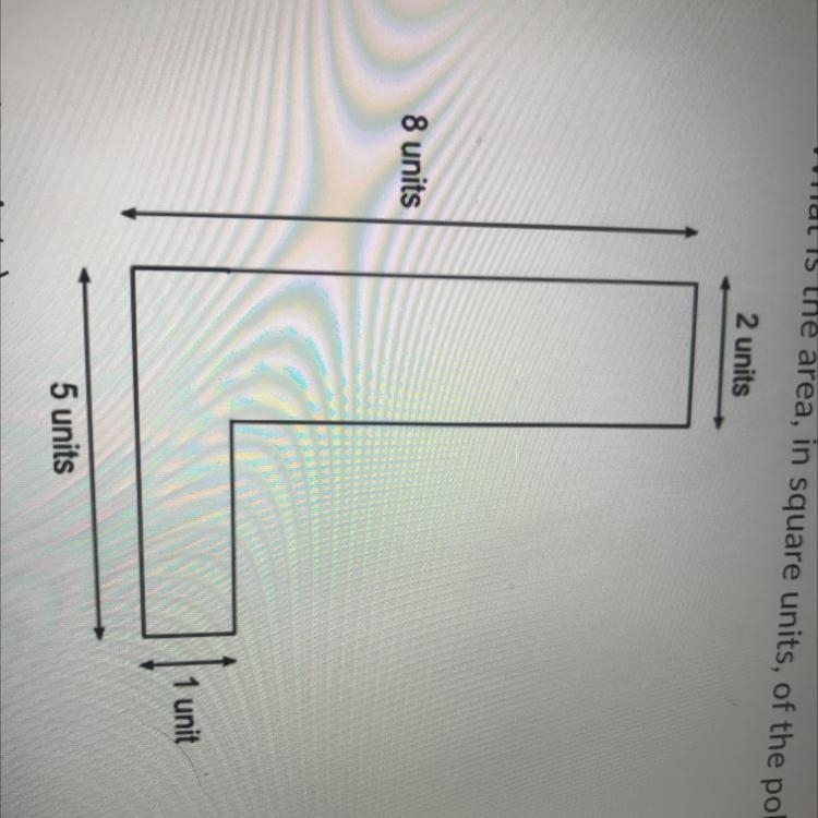 1) 14 units2 2) 16 units2 3) 17 units2 4) 19 units2-example-1