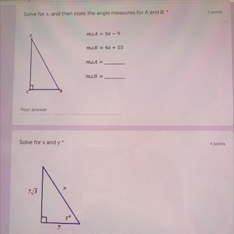 DOES ANYONE KNOW THE ANSWERS TO THESE PROBLEM, PLZ HELP!-example-1