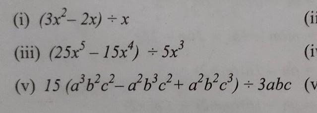 Divide the given polynomial by the given monomial.​-example-1