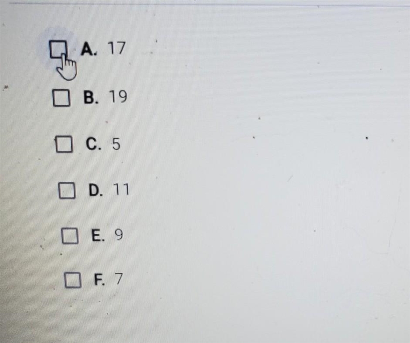 a triangle has two sides of lengths 5 and 12, what value could the length of the third-example-1