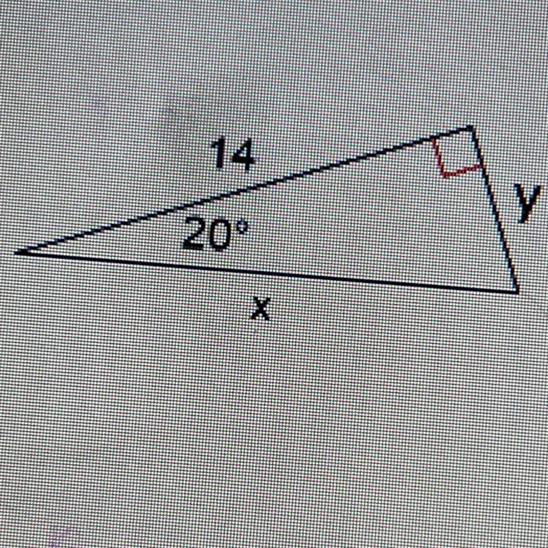 Find the missing side lengths of the triangle below-example-1