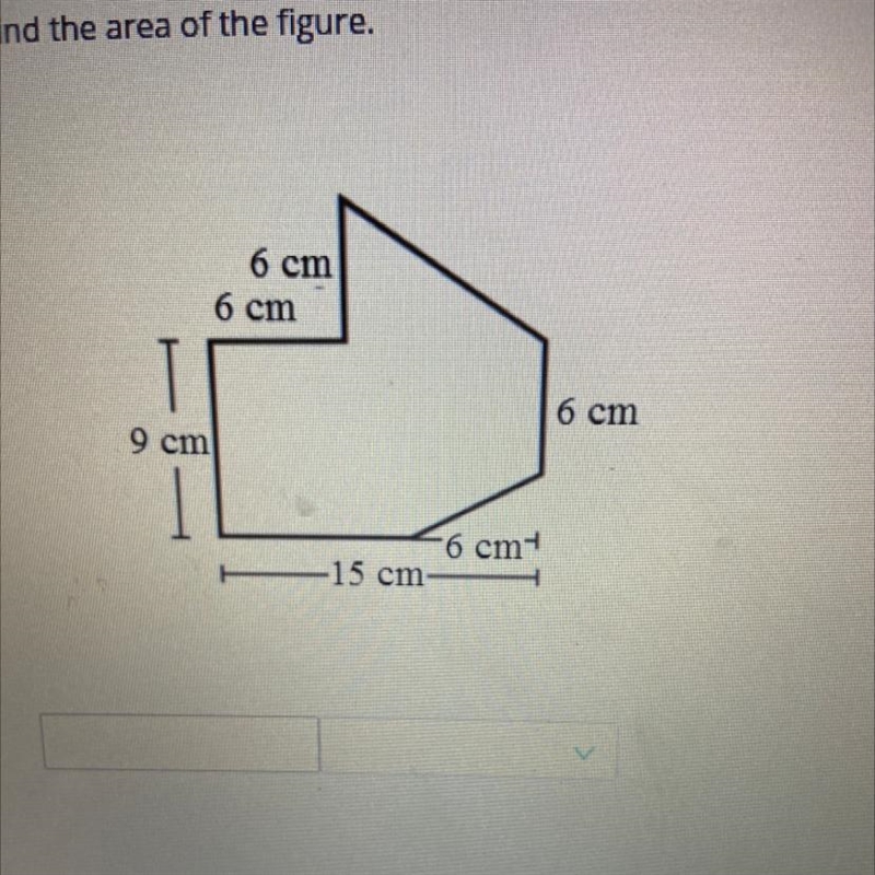 6 cm 6 cm 1 6 cm 9 cm -6 cm -15 cm-example-1