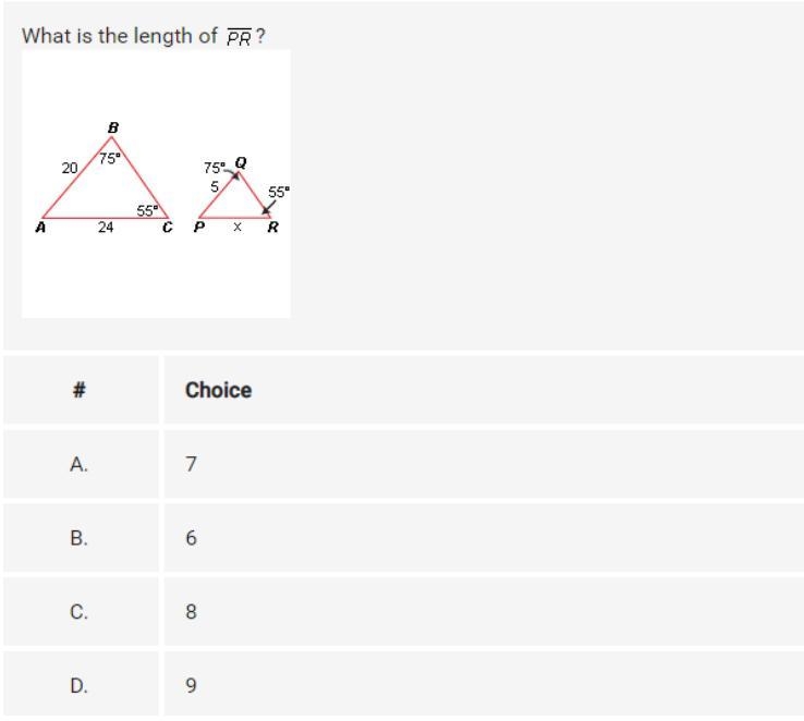 What is the length of PR?-example-1