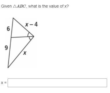 Hello, happy Friday, I am just here with some geometry questions. Please only answer-example-1