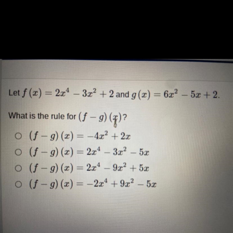 Help!!! Algebra 2 :( Due in 7Mins-example-1