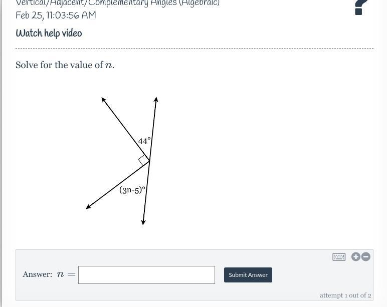 Solve for the value of n.-example-1