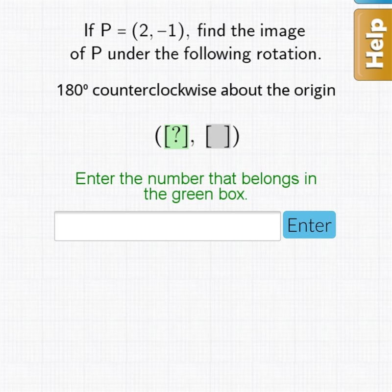 Enter the number in the boxes. plz help geometry-example-1