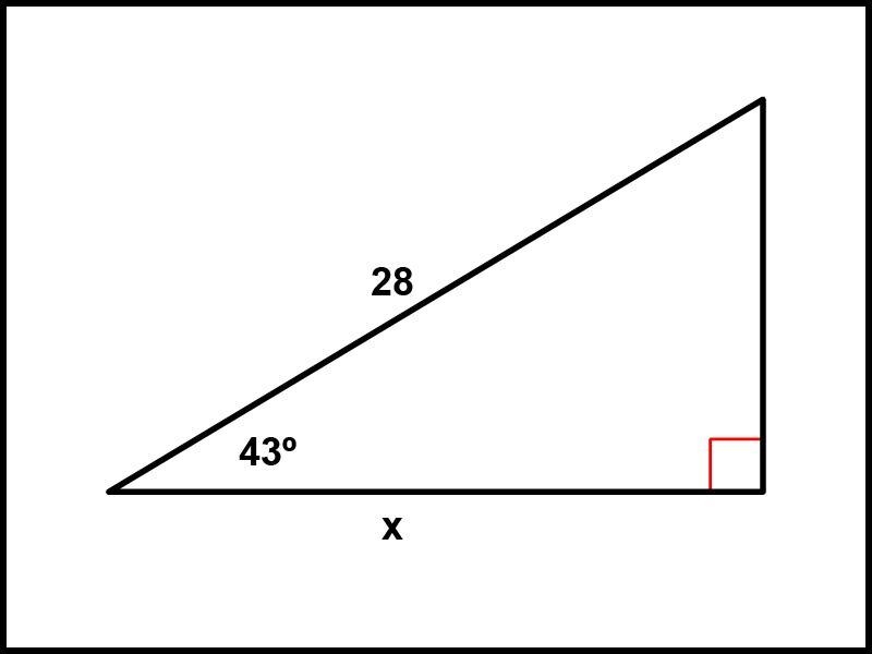 Find the missing side round your answer to the nearest tenth.-example-1