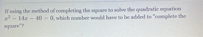 Please help If using the method of completing the square to solve the quadratic equation-example-1