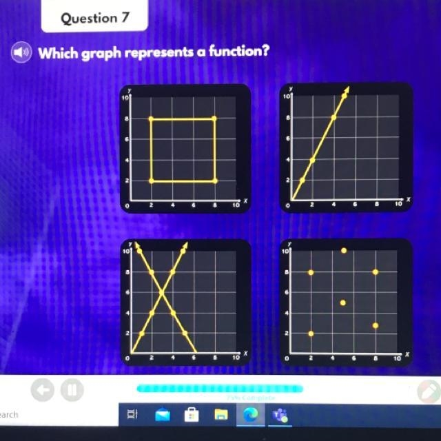 Which graph represents a function-example-1