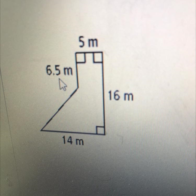 Plz help!! Find the area where f the composite figure-example-1