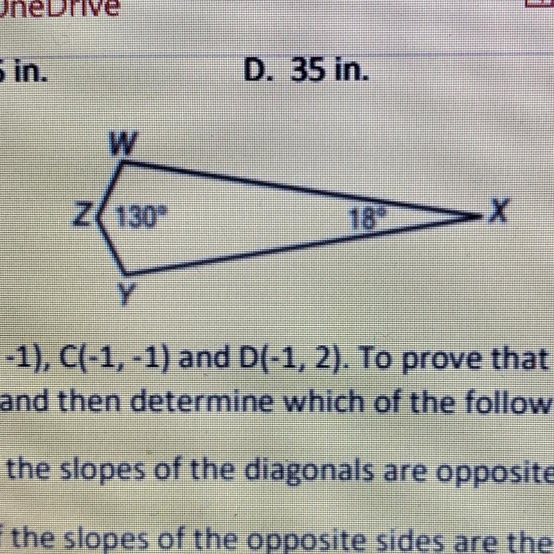 9. For kite PQRS, find mW-example-1