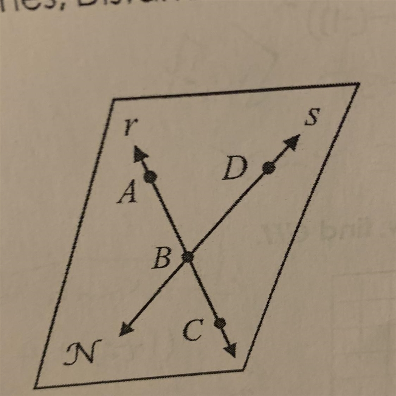 Name three collinear points-example-1