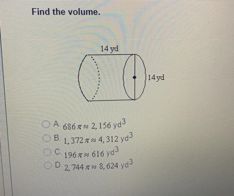 Question 7 Find the volume.-example-1