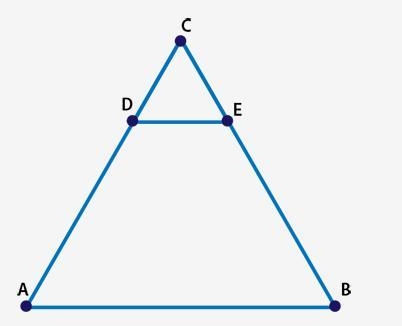 Camden is creating a model of a pyramid. The model created will need to be scaled-example-1