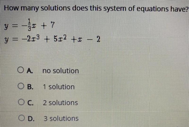 How many solutions does this system of equations have?-example-1