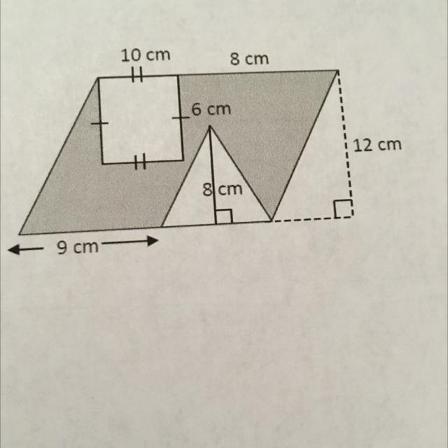 Find the shaded area of the figure. Please help would really appreciate it-example-1