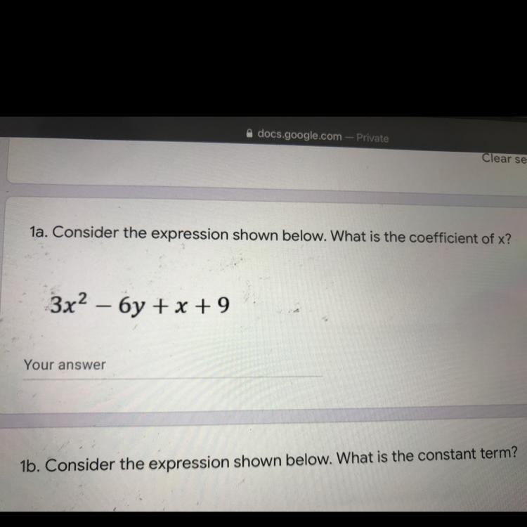 What is the coefficient of x?-example-1