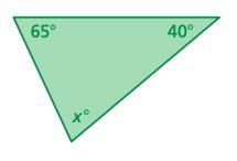 Find the missing angle according to the Triangle Sum Theorem.-example-1