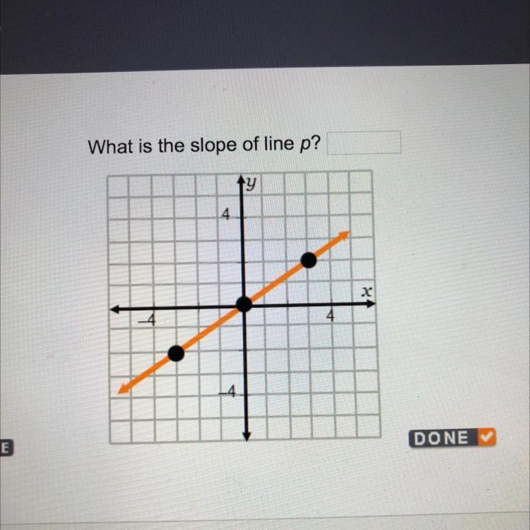 What is the slope of line p?-example-1