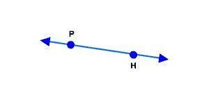 Which is a correct way to name the line in this picture? A. line p B. ph C. line h-example-1