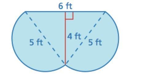 Find the area of the figure to the nearest hundredth.-example-1