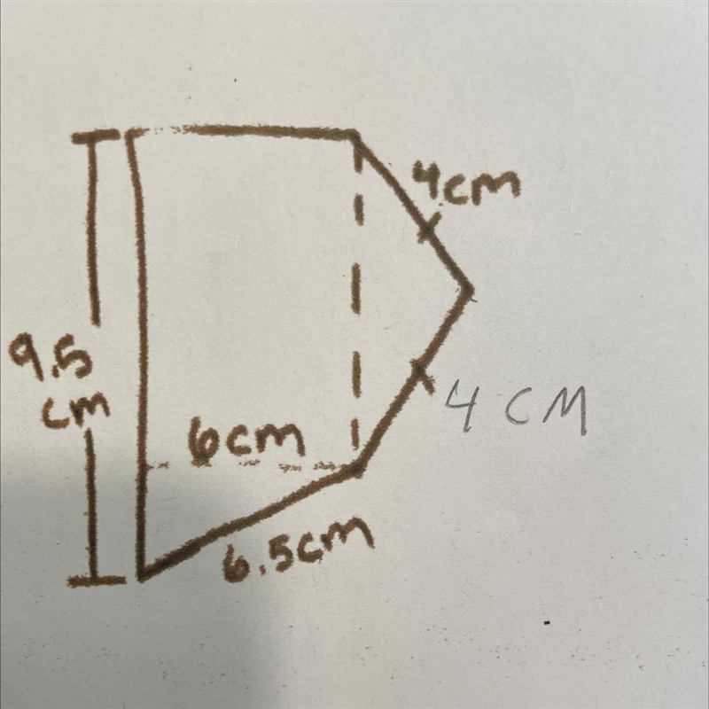 What would the measurement at the top be?-example-1