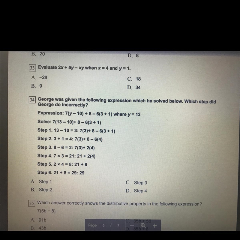 Can y’all help me on question 34?!-example-1