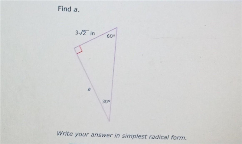 Write your answer in simple.st radical form​-example-1