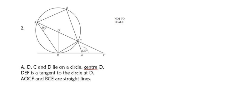 Find the value of angle AOD? Find the value of angle ODC? Find the value of angle-example-1