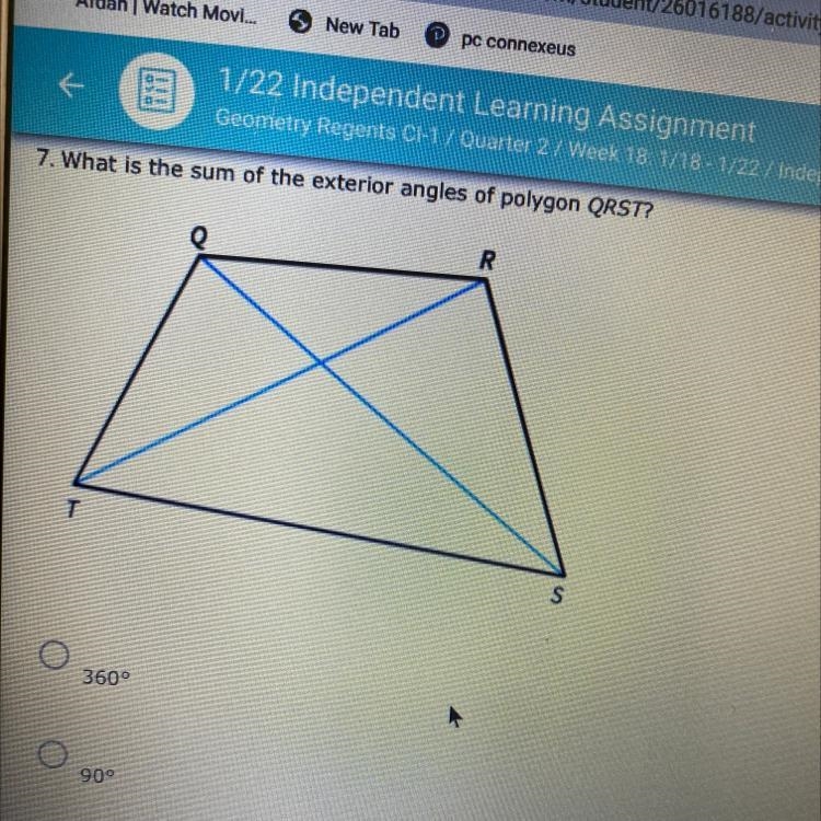 Geometry Regents Cl-1 / Quarter 2 / Week 18:1/18 - 1/22 / Independent Learning Assign-example-1