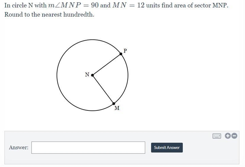 In circle N with m See diagram below-example-1