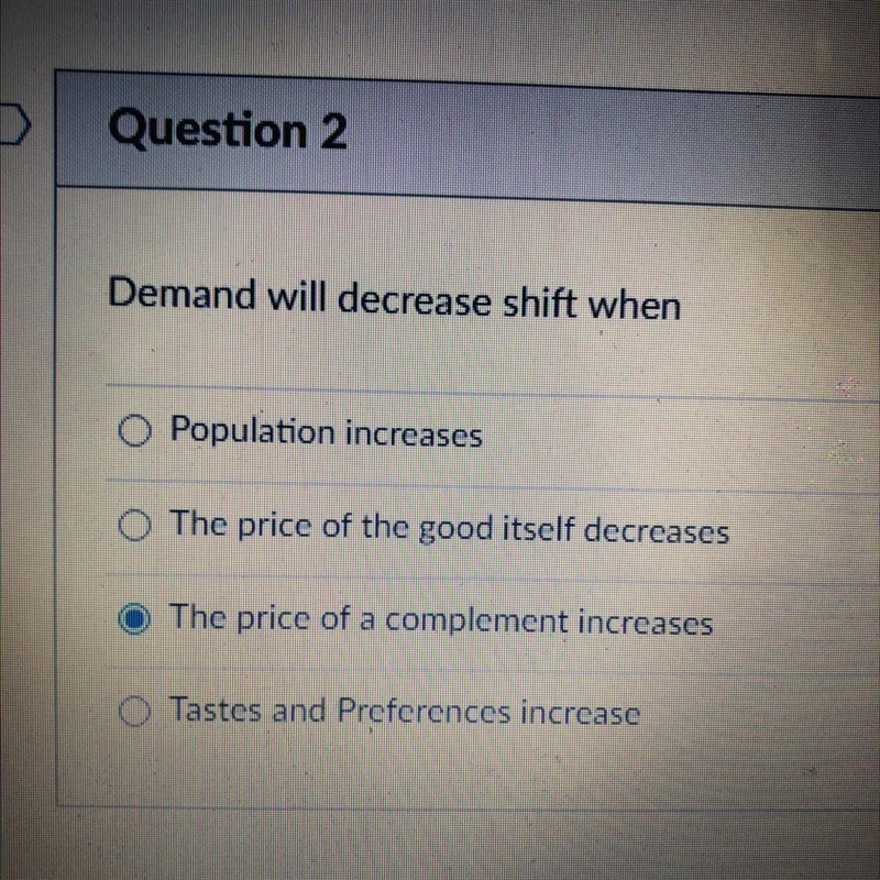 Demand will decrease shift when …-example-1