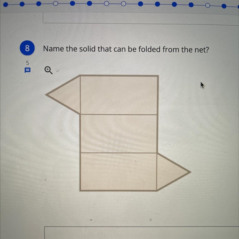 What solid can be folded from the net?-example-1